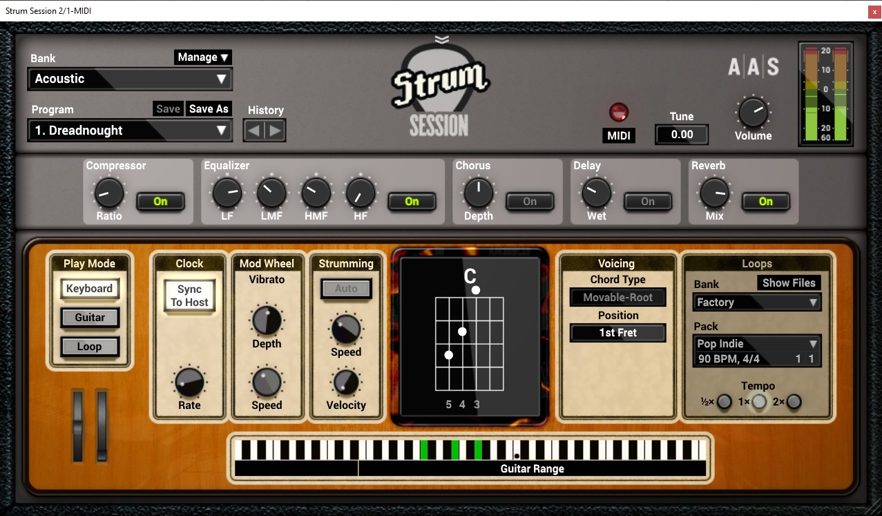 Making virtual guitar playing feel more natural Making virtual guitar playing feel more natural